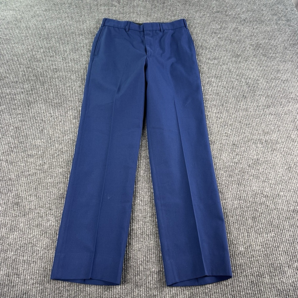 DSCP Bremen Bowdon US Army Dress Blue Trousers Pants 32x33 Wool Poly Uniform